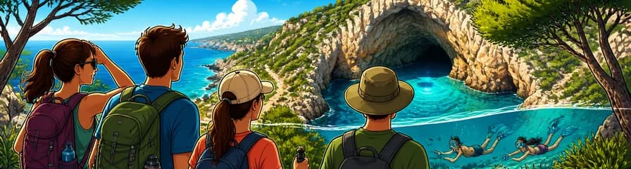 Aventura en Ibiza: senderismo a la Cueva de la Luz y experiencia de snorkel