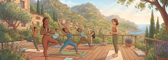 Sesión de Yoga Matinal en Deià