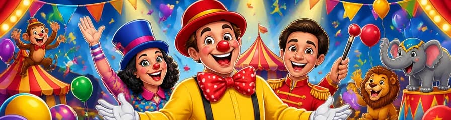 El Payaso Tallarín de CantaJuego nos trae su Gran Circo
