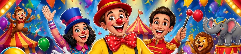 El Payaso Tallarín de CantaJuego nos trae su Gran Circo