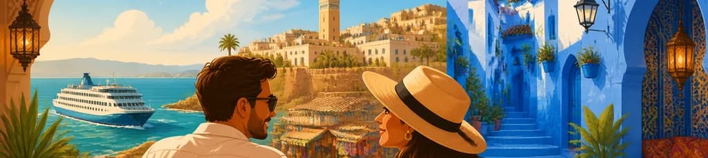 Viaje exclusivo y privado a Tánger y Chefchaouen con salida desde Málaga