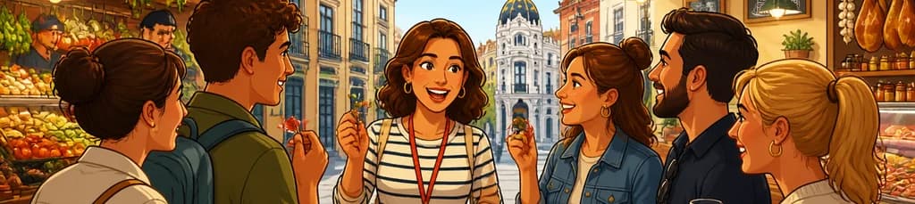 Recorrido gastronómico y por los mercados originales de Madrid
