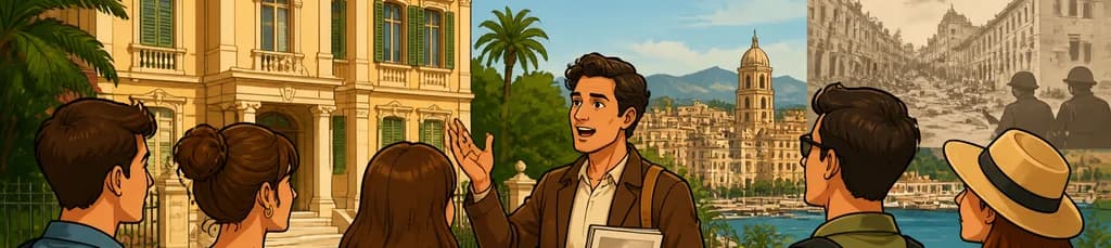 Tour privado a pie sobre la Guerra Civil española en Málaga