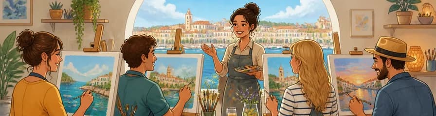 Taller de pintura: Una experiencia creativa en Menorca
