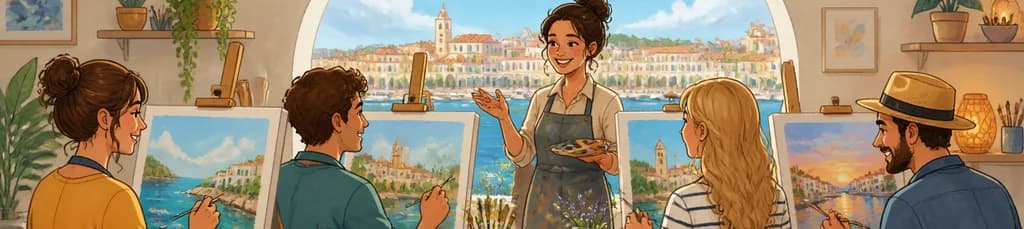 Taller de pintura: Una experiencia creativa en Menorca
