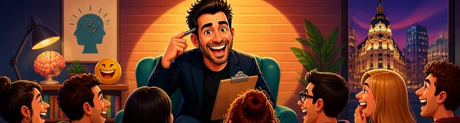 La comedia terapéutica de "El psicólogo del humor"