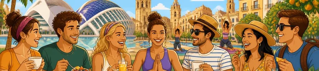 Retiro divertido en Valencia para viajeros individuales: una experiencia inolvidable