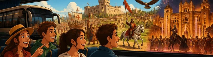 Traslado en autobús a Puy du Fou España desde Toledo