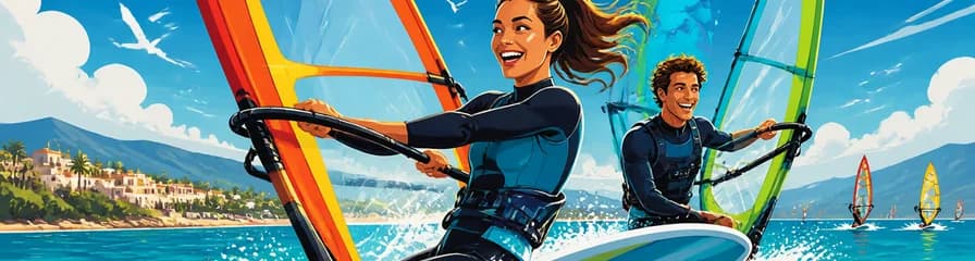 Primera Jornada de Windsurf Dinámico para Principiantes en Marbella y Estepona