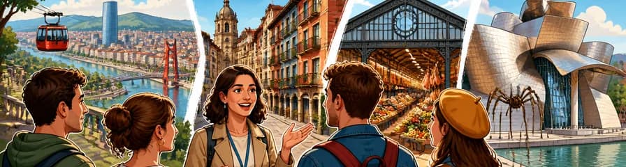 Excursión a Bilbao, explorando el Mercado de la Ribera y el Museo Guggenheim, con salida desde San Sebastián