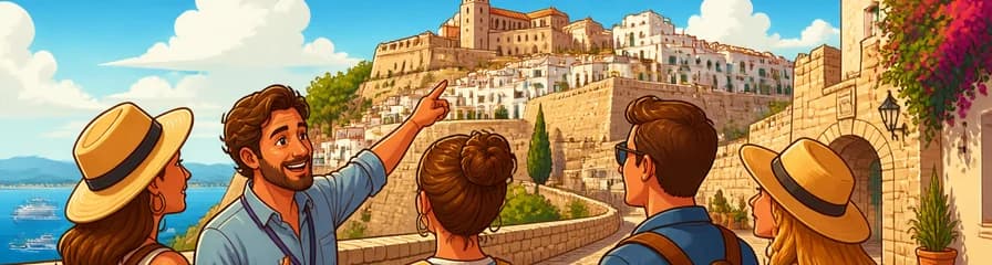 Recorrido privado a pie por Dalt Vila, el sitio del Patrimonio de la UNESCO en el casco antiguo de Ibiza