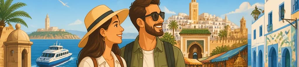 Excursión privada de Cádiz a Tánger y Asilah