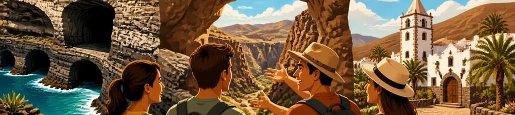 Explora las Cuevas de Ajuy y Betancuria con una excursión privada por Las Peñitas