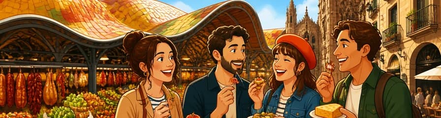 Recorrido Gastronómico por el Mercado de Santa Caterina y El Born en Barcelona