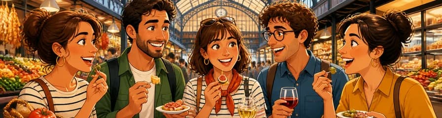 Recorrido culinario por el Mercat del Ninot de Barcelona