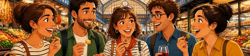 Recorrido culinario por el Mercat del Ninot de Barcelona