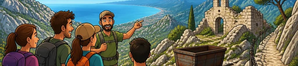 Aventura de senderismo de montaña "El Camino de los Monjes" en Marbella