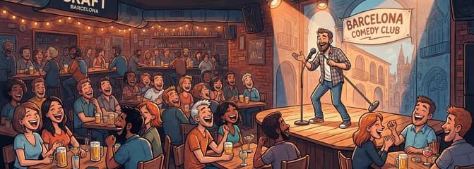 Noche de comedia dominical en el Barcelona Comedy Club