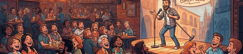 Noche de comedia dominical en el Barcelona Comedy Club