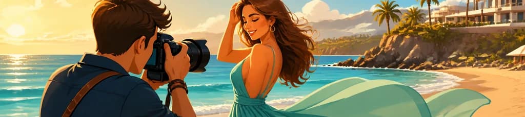 Captura la magia de Tenerife con una sesión de fotos en la playa
