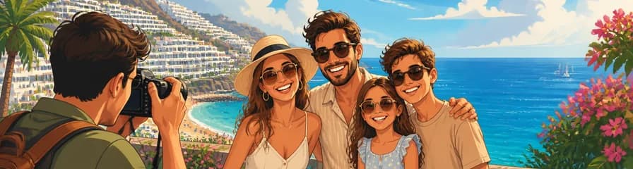 Sesión de fotografía profesional en Puerto Rico, Gran Canaria