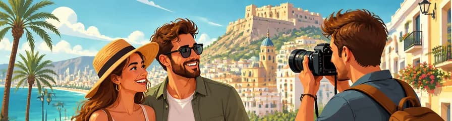 Sesión fotográfica exclusiva en los sitios emblemáticos de Alicante
