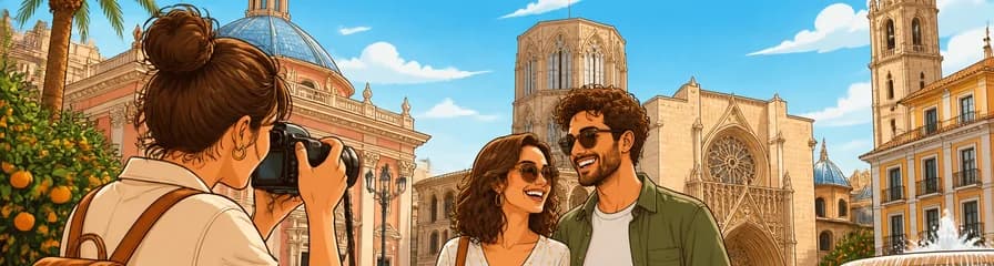 Sesión fotográfica privada por la ciudad de Valencia