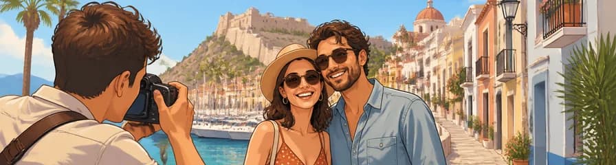 Captura tus momentos en el casco antiguo y el puerto de Alicante con una sesión de fotos privada