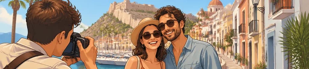Captura tus momentos en el casco antiguo y el puerto de Alicante con una sesión de fotos privada