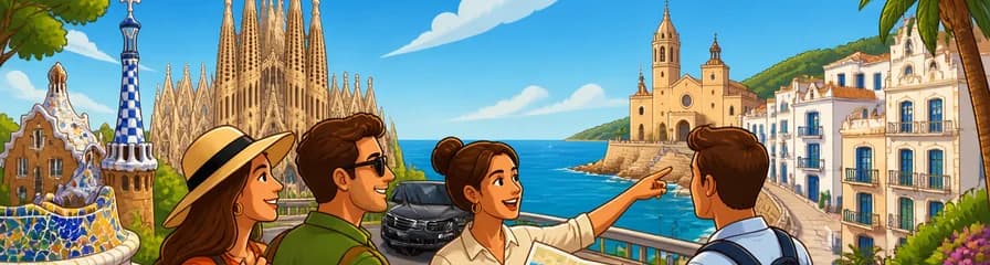 Excursión Privada a Barcelona y Sitges