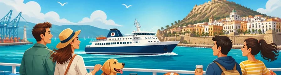 Adquiere tus pasajes de ferry para la ruta entre Algeciras y Ceuta
