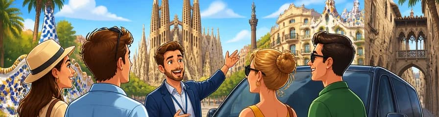 Tour privado de 4 horas para descubrir lo más destacado de Barcelona