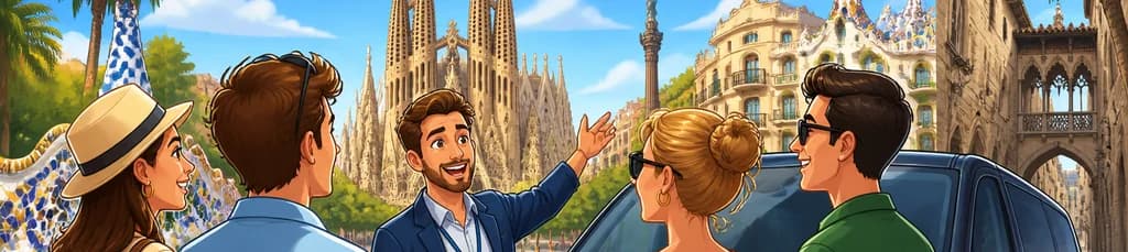 Tour privado de 4 horas para descubrir lo más destacado de Barcelona