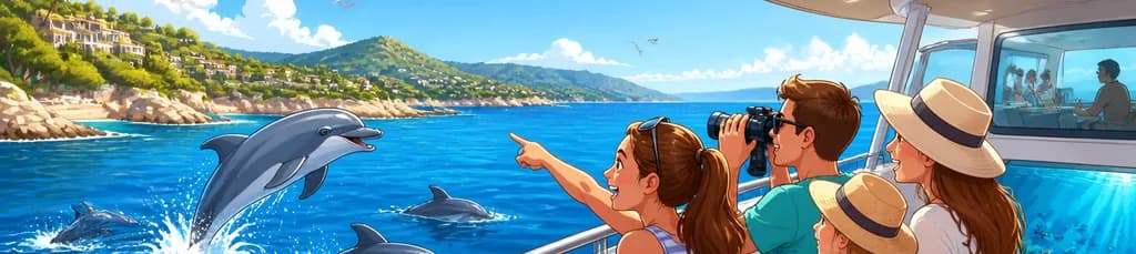 Travesía en barco por S'Arenal con avistamiento de delfines al amanecer