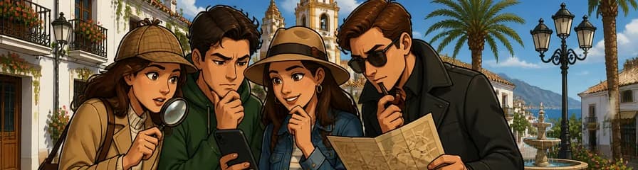 Juego de misterio de asesinato autoguiado de Sherlock Holmes en Marbella