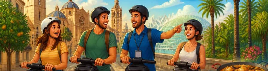 Recorrido entretenido en Segway por Valencia