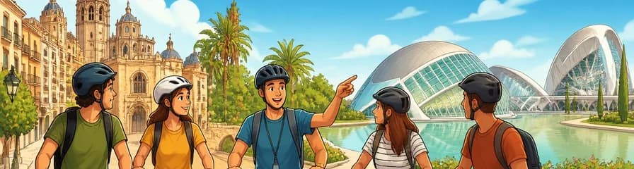 Recorrido en bicicleta o e-bike por Valencia en 90 minutos