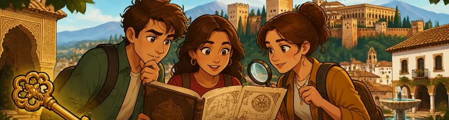 Búsqueda autoguiada de rompecabezas: Secretos reales de Granada y la dinastía