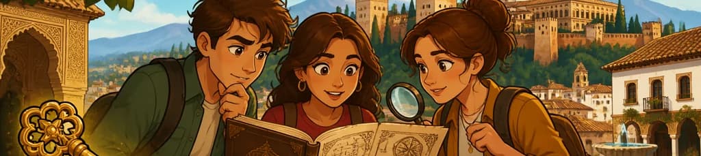 Búsqueda autoguiada de rompecabezas: Secretos reales de Granada y la dinastía