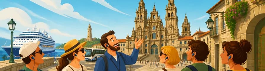 Viaje a Santiago de Compostela para pasajeros de cruceros con salida desde La Coruña