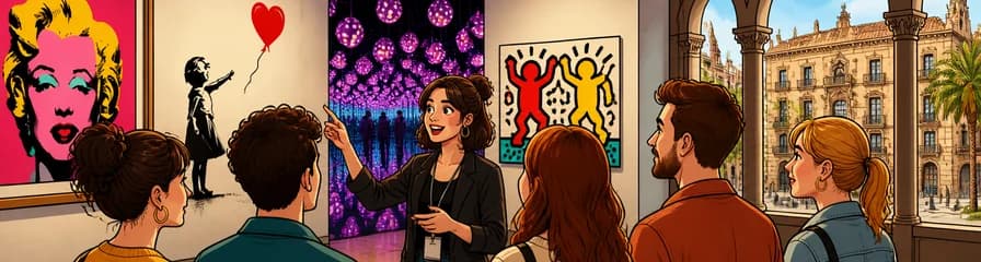 Recorrido guiado por el Museo Moco de Barcelona: Un viaje por el arte moderno y contemporáneo