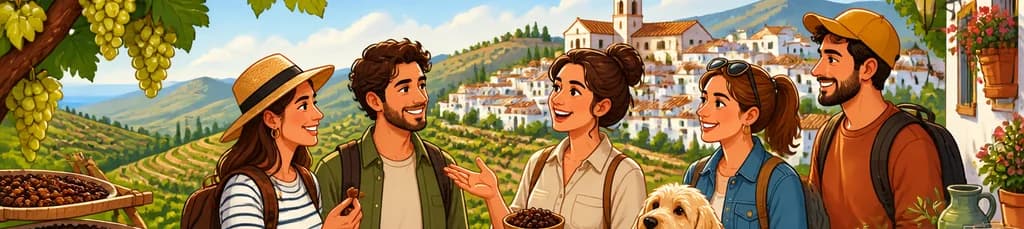 Descubre la Ruta de la Pasa Moscatel: Experiencia Exclusiva en Grupo Reducido con Almuerzo Incluido