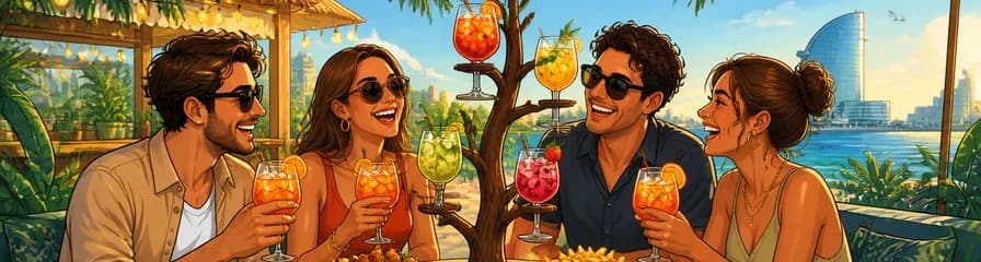 El ritual del Spritz Tree en el Jardinet del Mar