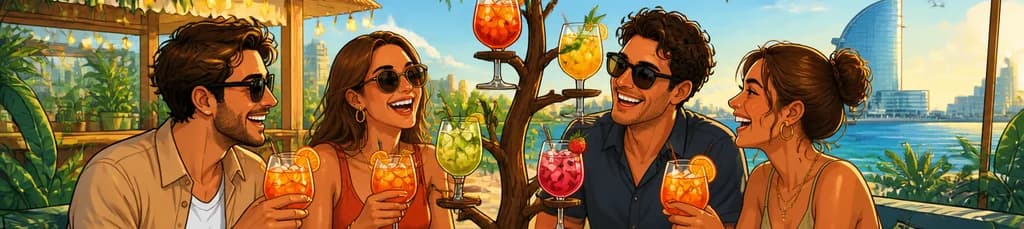 El ritual del Spritz Tree en el Jardinet del Mar