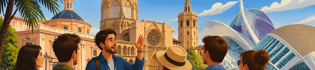 Recorrido privado por la arquitectura de Valencia con guía experto local