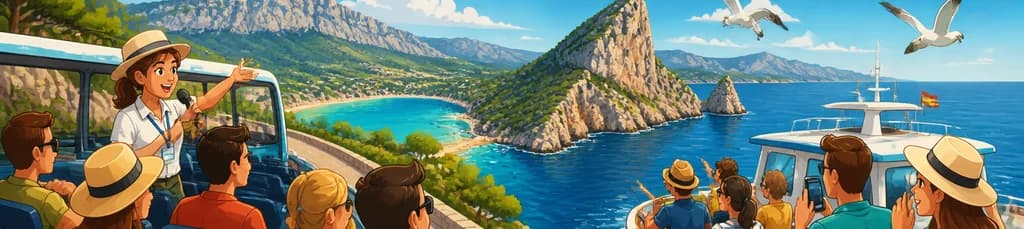 Excursión panorámica en autobús y barco para explorar Formentor, Mallorca