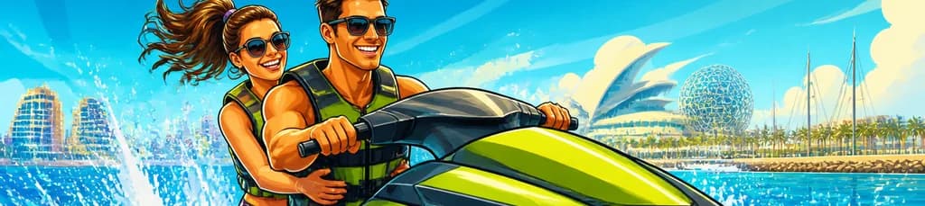 Experiencia de jetski para una o dos personas en Valencia durante 30 minutos