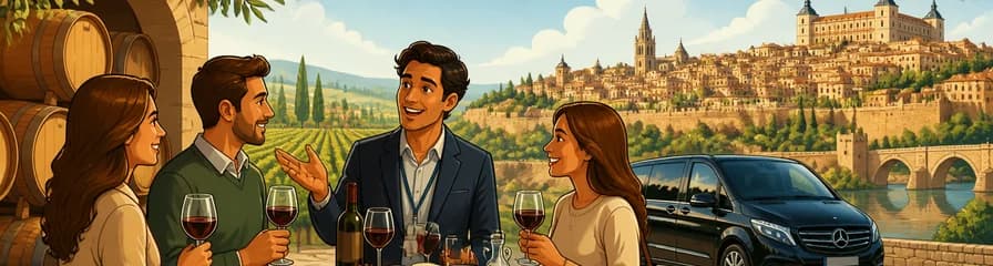 Descubra Toledo y una Bodega Exclusiva desde Madrid con Guía Profesional