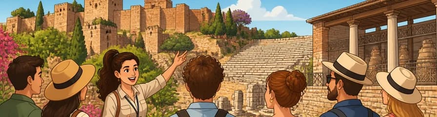 Descubre la Alcazaba, el Teatro Romano y la Fábrica Romana de Málaga con una visita guiada