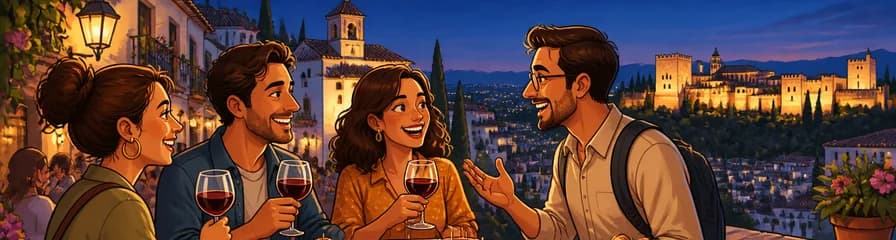Recorrido de Vinos y Tapas por Granada y el Albaicín
